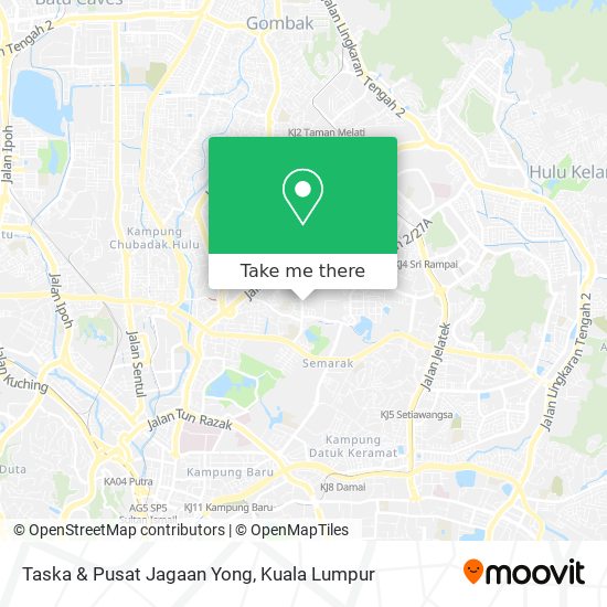Peta Taska & Pusat Jagaan Yong