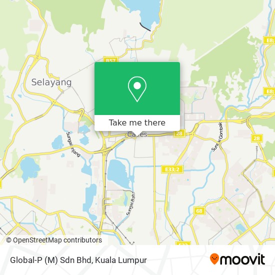 Global-P (M) Sdn Bhd map