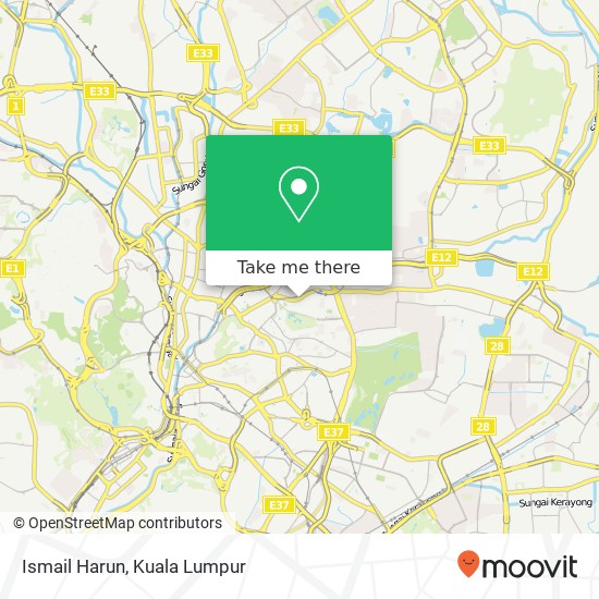 Peta Ismail Harun