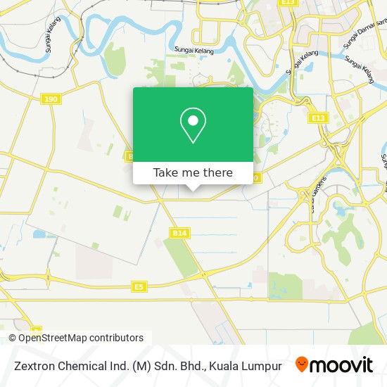 Zextron Chemical Ind. (M) Sdn. Bhd. map