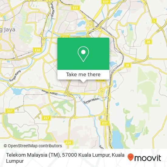 Telekom Malaysia (TM), 57000 Kuala Lumpur map