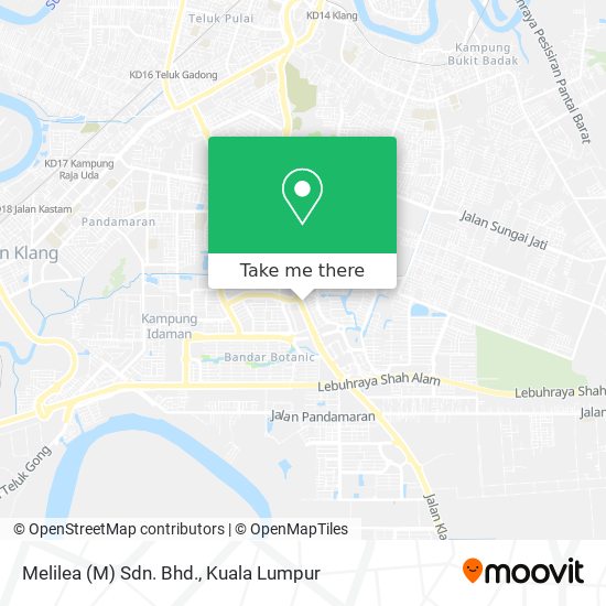 Melilea (M) Sdn. Bhd. map