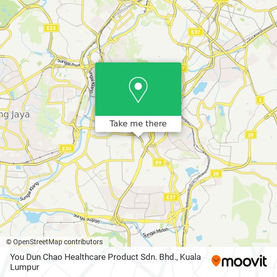 You Dun Chao Healthcare Product Sdn. Bhd. map