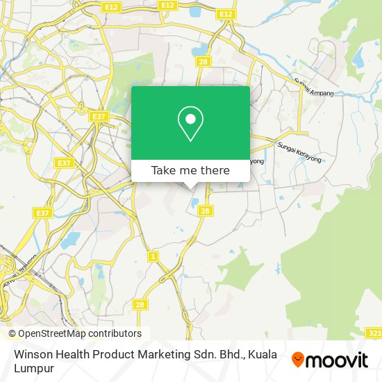 Winson Health Product Marketing Sdn. Bhd. map