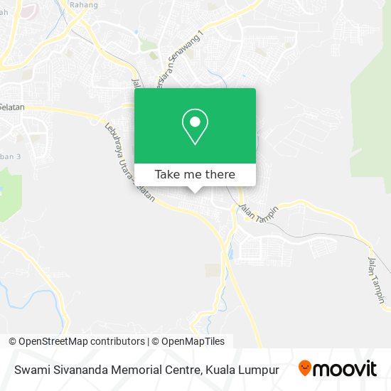 Swami Sivananda Memorial Centre map