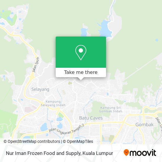 Nur Iman Frozen Food and Supply map