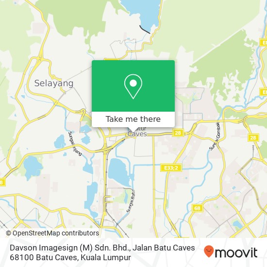 Davson Imagesign (M) Sdn. Bhd., Jalan Batu Caves 68100 Batu Caves map