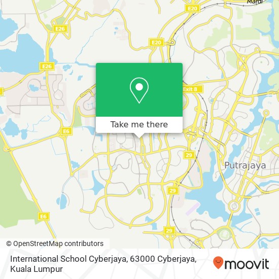 International School Cyberjaya, 63000 Cyberjaya map