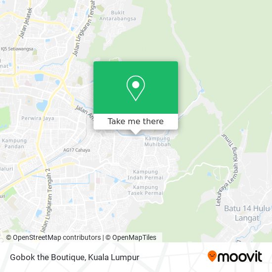 Gobok the Boutique map