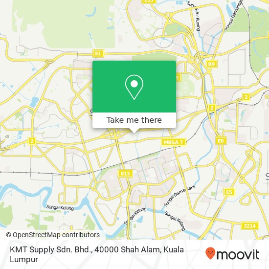 KMT Supply Sdn. Bhd., 40000 Shah Alam map