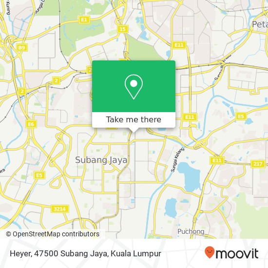 Peta Heyer, 47500 Subang Jaya