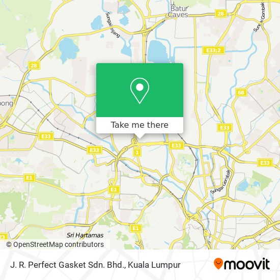 J. R. Perfect Gasket Sdn. Bhd. map