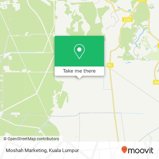 Moshah Marketing map
