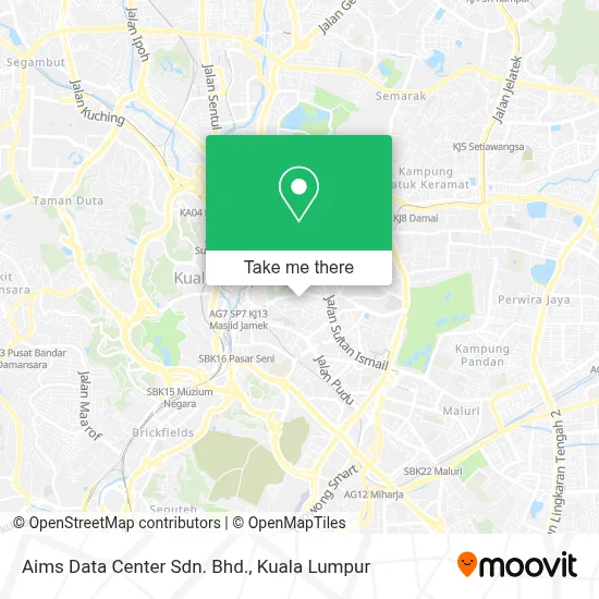 Aims Data Center Sdn. Bhd. map