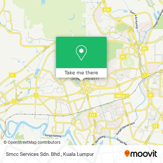 Smcc Services Sdn. Bhd. map