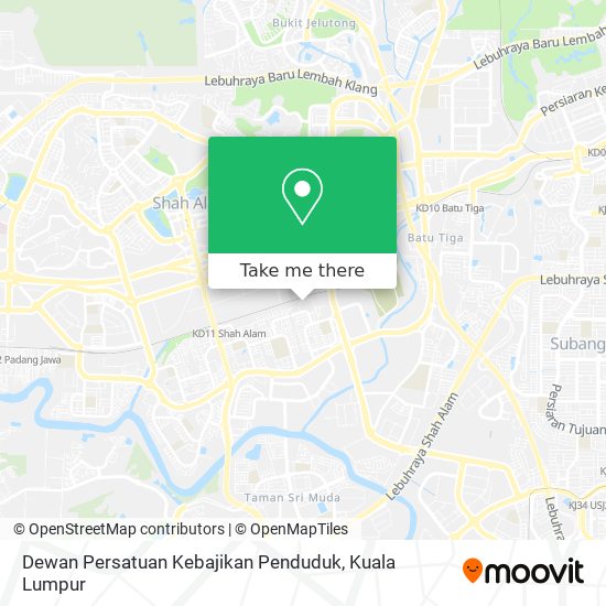 Dewan Persatuan Kebajikan Penduduk map