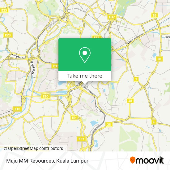 Maju MM Resources map