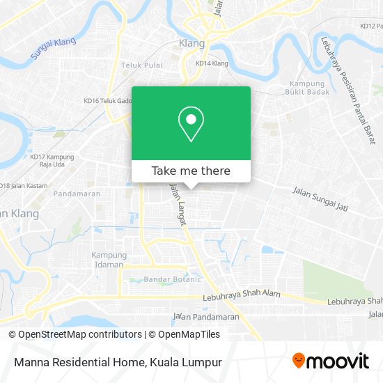 Manna Residential Home map