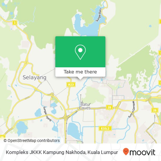 Kompleks JKKK Kampung Nakhoda map
