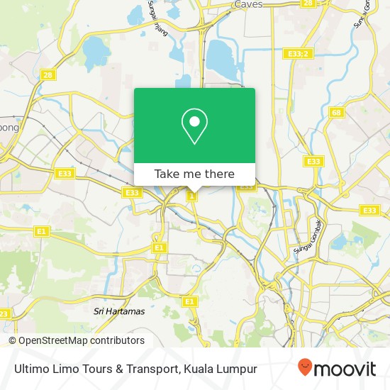 Ultimo Limo Tours & Transport map