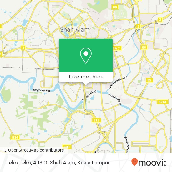 Leko-Leko, 40300 Shah Alam map