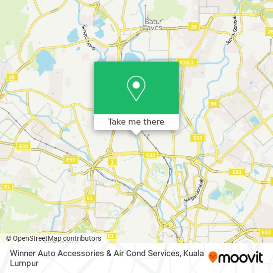 Winner Auto Accessories & Air Cond Services map