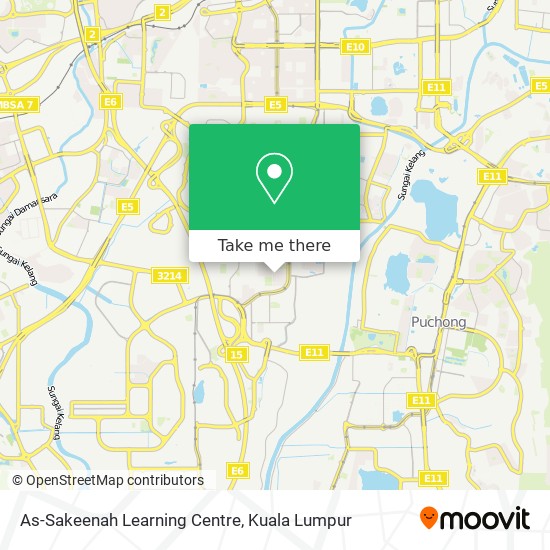 As-Sakeenah Learning Centre map
