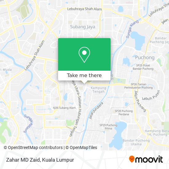 Zahar MD Zaid map