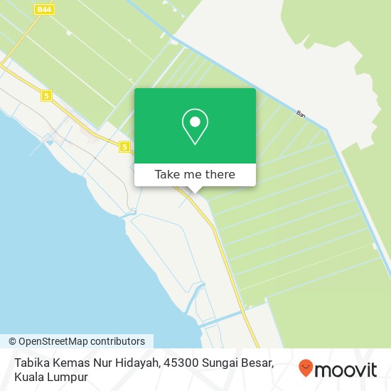 Tabika Kemas Nur Hidayah, 45300 Sungai Besar map