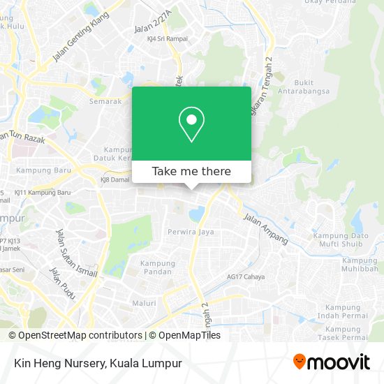 Kin Heng Nursery map