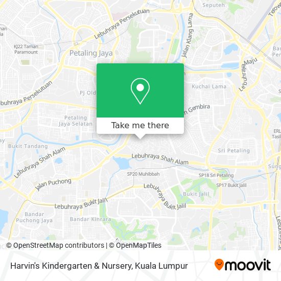 Harvin's Kindergarten & Nursery map