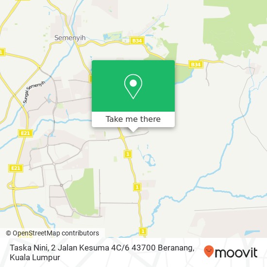 Taska Nini, 2 Jalan Kesuma 4C / 6 43700 Beranang map