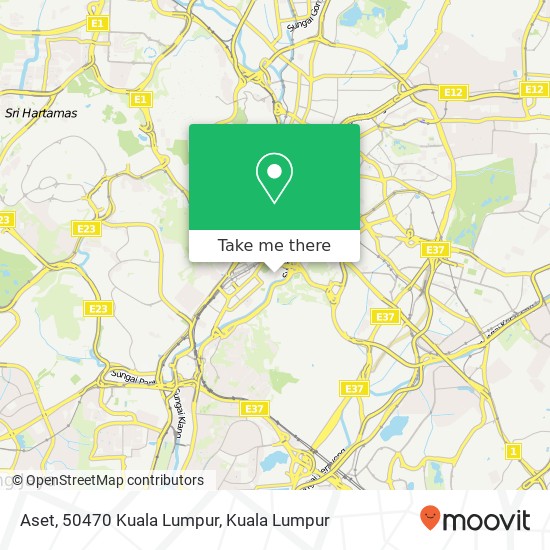 Aset, 50470 Kuala Lumpur map