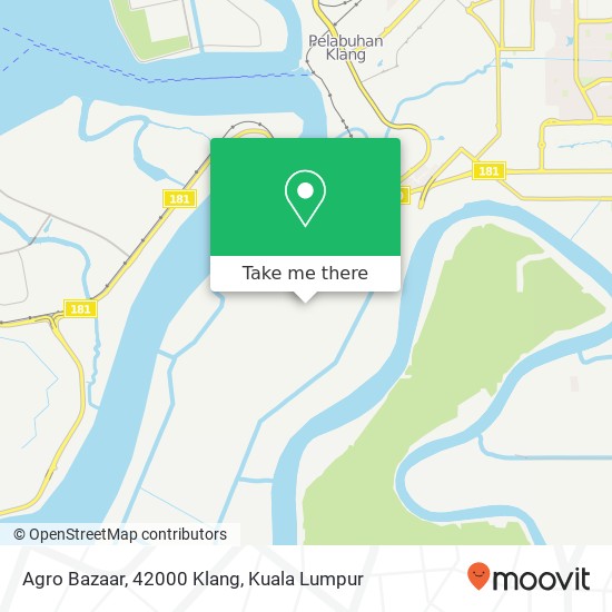 Agro Bazaar, 42000 Klang map
