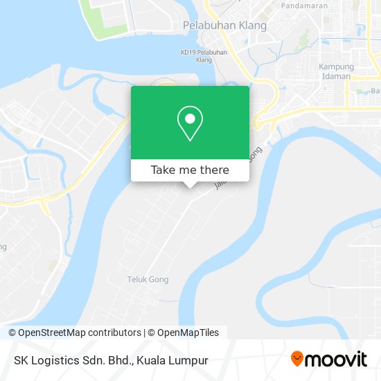 SK Logistics Sdn. Bhd. map