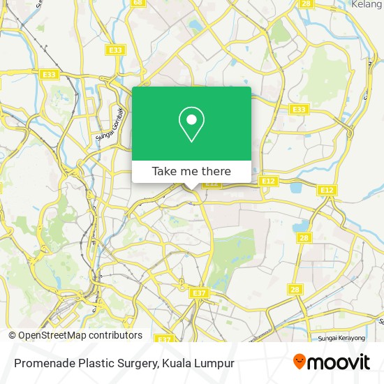 Promenade Plastic Surgery map