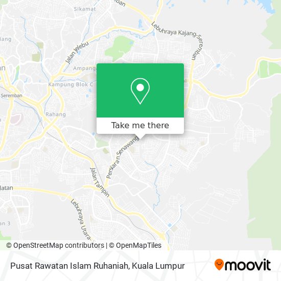 Pusat Rawatan Islam Ruhaniah map