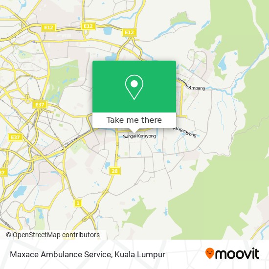 Maxace Ambulance Service map