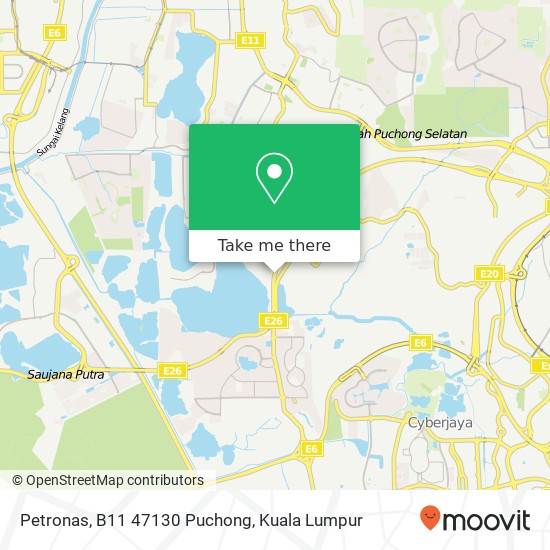 Petronas, B11 47130 Puchong map