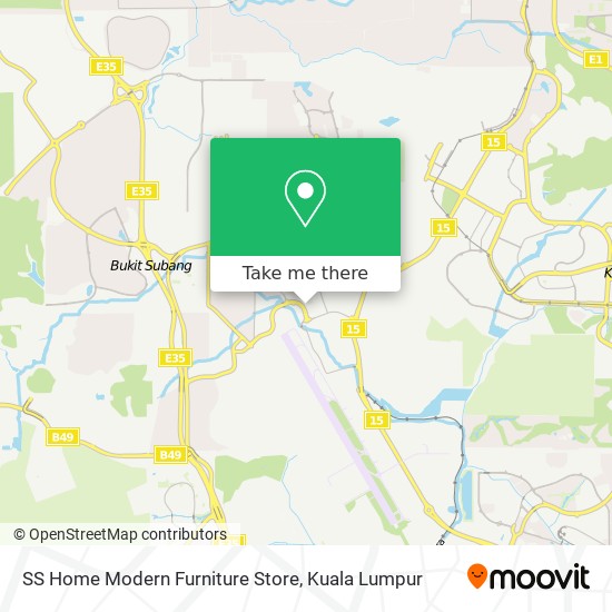 SS Home Modern Furniture Store map