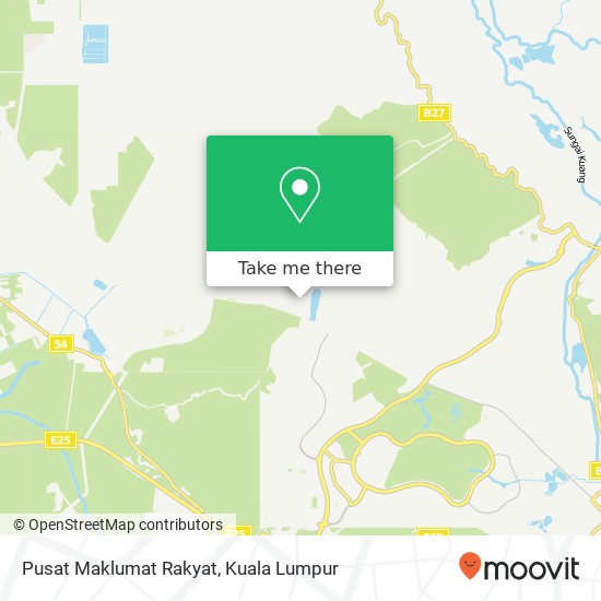 Pusat Maklumat Rakyat map