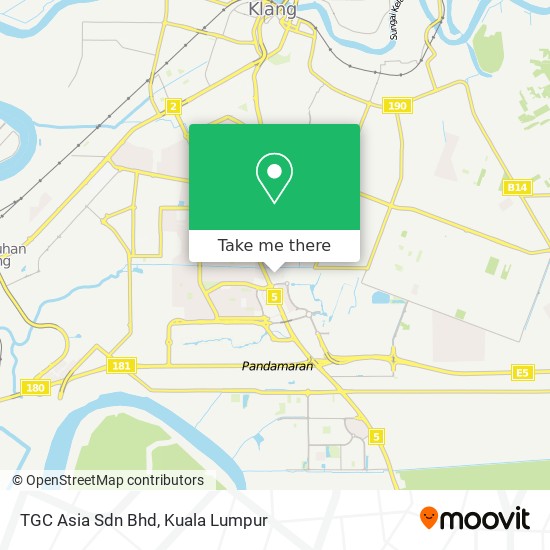 TGC Asia Sdn Bhd map