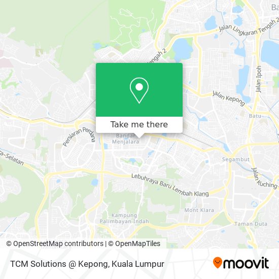 TCM Solutions @ Kepong map