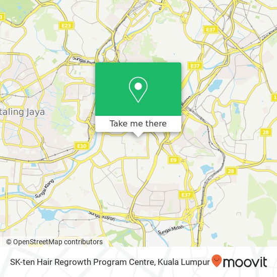 SK-ten Hair Regrowth Program Centre map