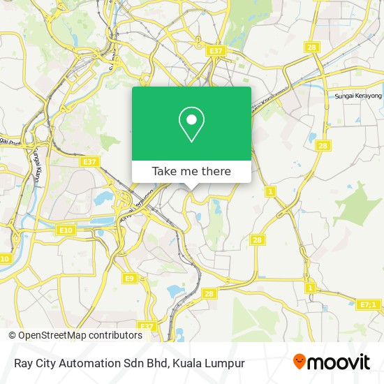 Ray City Automation Sdn Bhd map