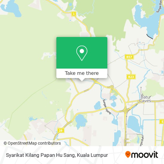 Syarikat Kilang Papan Hu Sang map