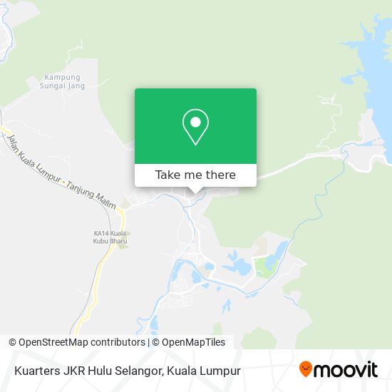 Peta Kuarters JKR Hulu Selangor