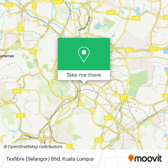 Texfibre (Selangor) Bhd map