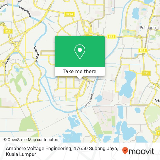 Amphere Voltage Engineering, 47650 Subang Jaya map