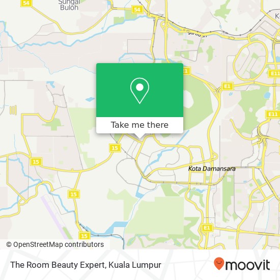 The Room Beauty Expert map